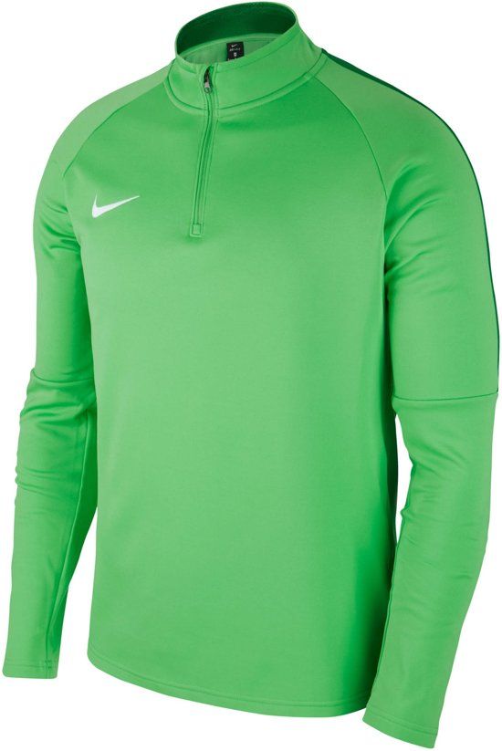 Nike Sportshirt - Maat XS - Unisex - groen Maat 116/128