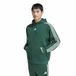 Adidas 3 Stripes Fleece Hoodie Vert L