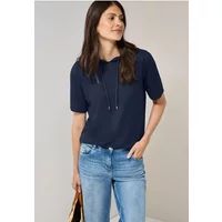Cecil Shirt met crêpe capuchon