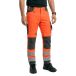 Mascot Safe Supreme Broek met kniezakken 15579-860 - hi-vis rood/donkerantraciet - C54 - 90