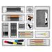 Cetomo 14 stuks lade organizer set