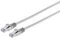 S-Impuls UFTP CAT7 câble réseau plat | PVC | gris | 2 mètres