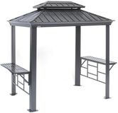 Sojag Messina Aluminium BBQ Grillpaviljoen - 179x292x262 cm