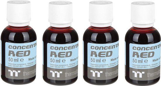 Thermaltake Premium Concentrate Red 4 x 50ml