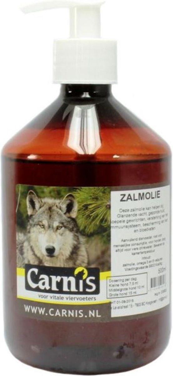 Carnis 100% Wilde Schotse Zalmolie - 500 ml