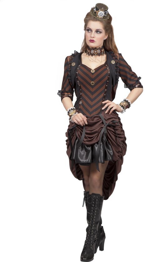 Feestbeest.nl Steampunk jurk voor dame