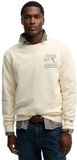 Superdry Athletic Essential Crew Sweatshirt Beige S Man