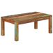 vidaXL Salontafel 110x55x40 cm Massief gerecycled hout