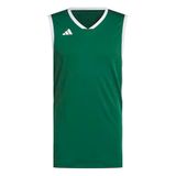 adidas heren Mens Pulse Speed Bball Jersey Shirt, team dark green/white, M