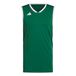 adidas heren Mens Pulse Speed Bball Jersey Shirt, team dark green/white, S