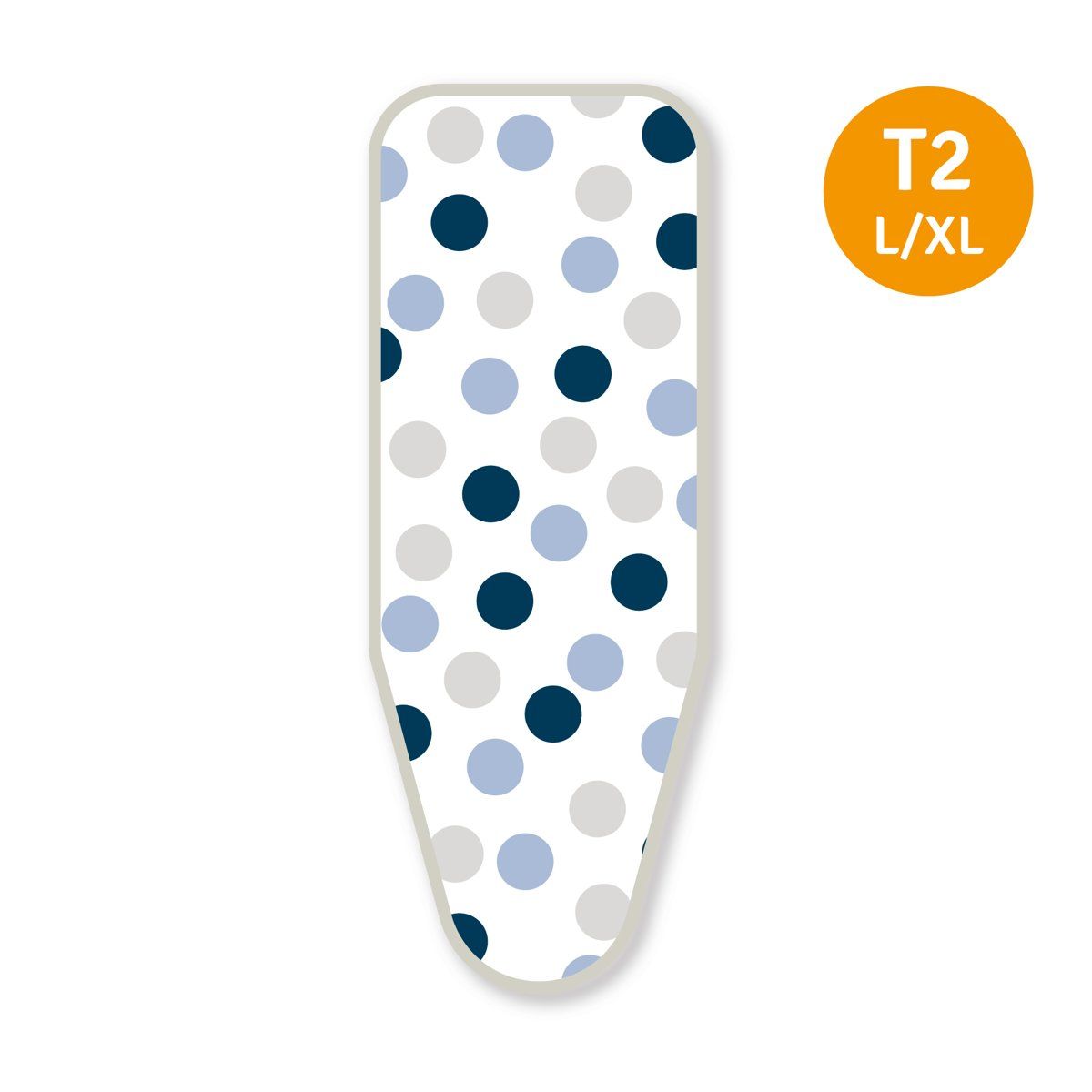 LaundrySpecialist BASIC strijkplankovertrek L/XL - 100% katoen - 3mm schuimlaag