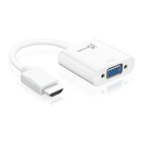 j5create JDA213-N HDMI naar VGA Adapter Blanc