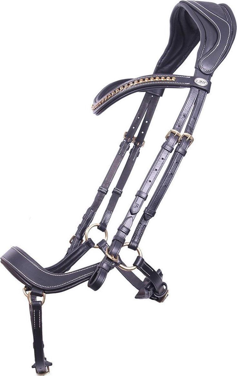QHP Hoofdstel Devi - Cob - black