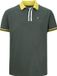 Jan Vanderstorm heren Poloshirt - 64/66 - Zilvergrijs - Grote maten