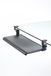 Exponent 51207 toetsenbord manager plank met tafelklem zwart (Duitse toetsenbordindeling)