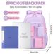 Omgoods - Grand sac à dos pour filles avec 10 compartiments