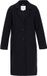 myMo Mantel Dames Lange Mouw Polyester Marine Blauw M