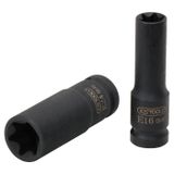 KS Tools 515.1055 1/2" Dopsleutel, Torx-E kracht lang, E16