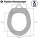 Cornat Abattant de WC Thermoplast 3D-Vip2.0 Sc Zw - KSDSC109