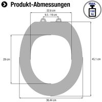 Cornat Abattant de WC Thermoplast 3D-Vip2.0 Sc Zw - KSDSC109