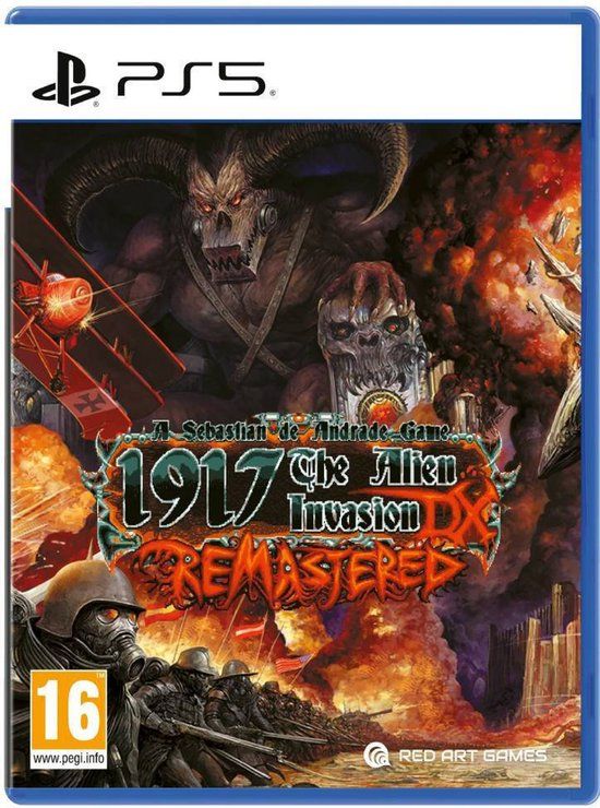 red art games 1917 The Alien Invasion Dx Remastered PS5 Game