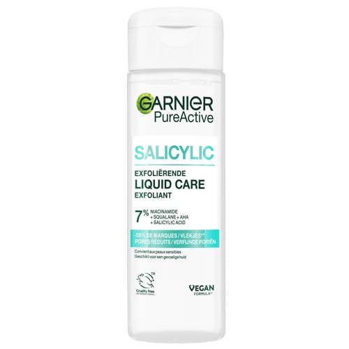 Garnier Pure Active Salicylic Exfoliërende Liquid Care - Verfijnt de poriën - Met 7% [Niaciamide, Squalane, AHA & Sallicylzuur] - 120 ml