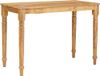 Maison Exclusive - Table basse marron 110 x 55 x 77 cm bois de manguier massif