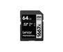 Lexar SDXC 64 Go UHS-II Classe 10 - 250 Mo/s Lecture, 90 Mo/s Écriture