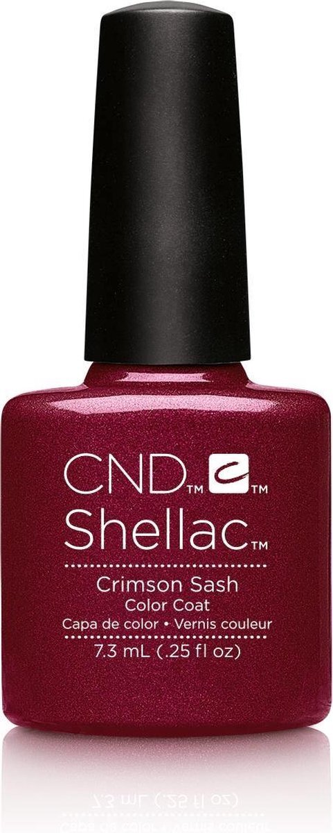 cnd shellac Crimson Sash