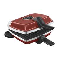 LAGRANGE Super 2 gaufrier, 1000 W, 3 jeux de plaques (madeleine, gaufre & croque-monsieur), fabriqué en France, réversible sur socle, plaques amovibles, multifonction, 039653