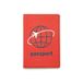 Kikkerland Red Jet Set housse pour passeport