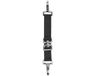 Covalliero Longeerbitstukje Nylon Metaal Zwart Zilver Paard 20 cm