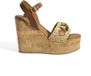 DESA Sandalen Leer Bruin Vrouwen Maat 38