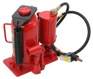 Cric hydraulique pour camion - Cric - 20 tonnes - Pneumatique, alimenté par air comprimé - Construction robuste en acier - Convient pour garage et atelier