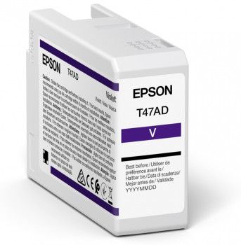 Epson T47AD Violet Ink Cartridge - Original - for SureColor SC-P900 - 50ml