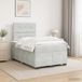 Maison Exclusive - Lit boxspring avec matelas gris clair 120 x 200 cm velours