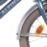 Alpina Set garde-boue + tige 18 Cargo argent mat