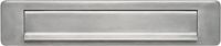 Merkloos Deurbeslag 93303 Zilver RVS Briefplaat