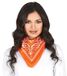 FIESTAS GUIRCA Oranje hoofddoek voor volwassenen