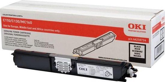 Oki Tonercartridge C110 black