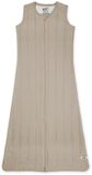 Lodger Babyslaapzak Zomer 80 cm - Biologisch Katoen - Pointelle - Beige