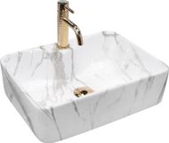 REA Kelly Marmo Opzetwastafel Steen Imitatie 49x38 cm