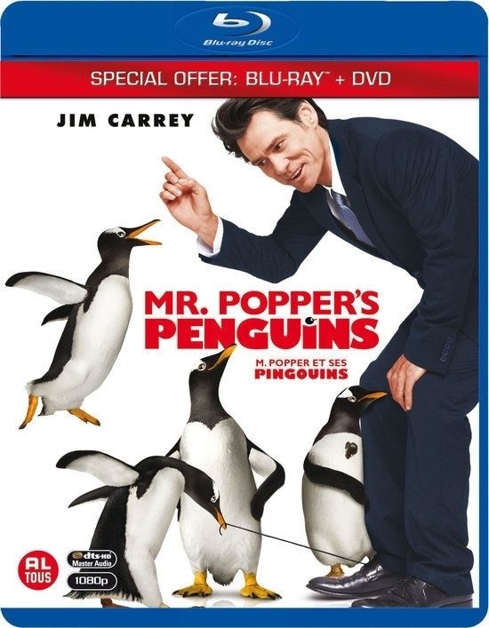 20th Century Fox Mr Poppers Penguins (Blu-ray + DVD)