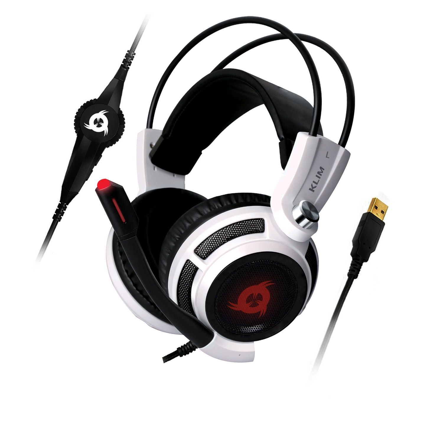 Klim Puma - Headset - Zwart, Wit
