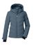 killtec KSW 31 Wmn Ski Qltd Jckt dames Ski-jack/gewatteerde jas/functionele jas in donslook met capuchon en sneeuwvanger