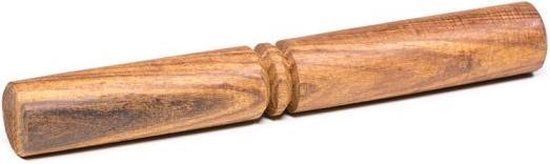 Yogi & Yogini naturals Klankschaal aanstrijkhout 19x2.5 cm