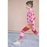 NONO Rachel gestreepte maillot - rood