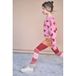 NONO Rachel gestreepte maillot - rood