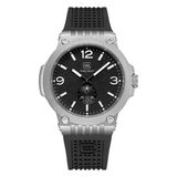 Glock GW-43-1-24 Montre Homme Noir/Argenté Acier Silicone Quartz Analogique 10 ATM