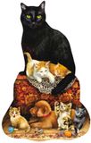 SunsOut Puzzle Famille Pouf - 1000 pièces - Lori Schory art